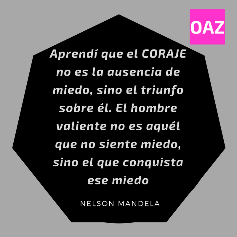 Transformar el miedo en coraje