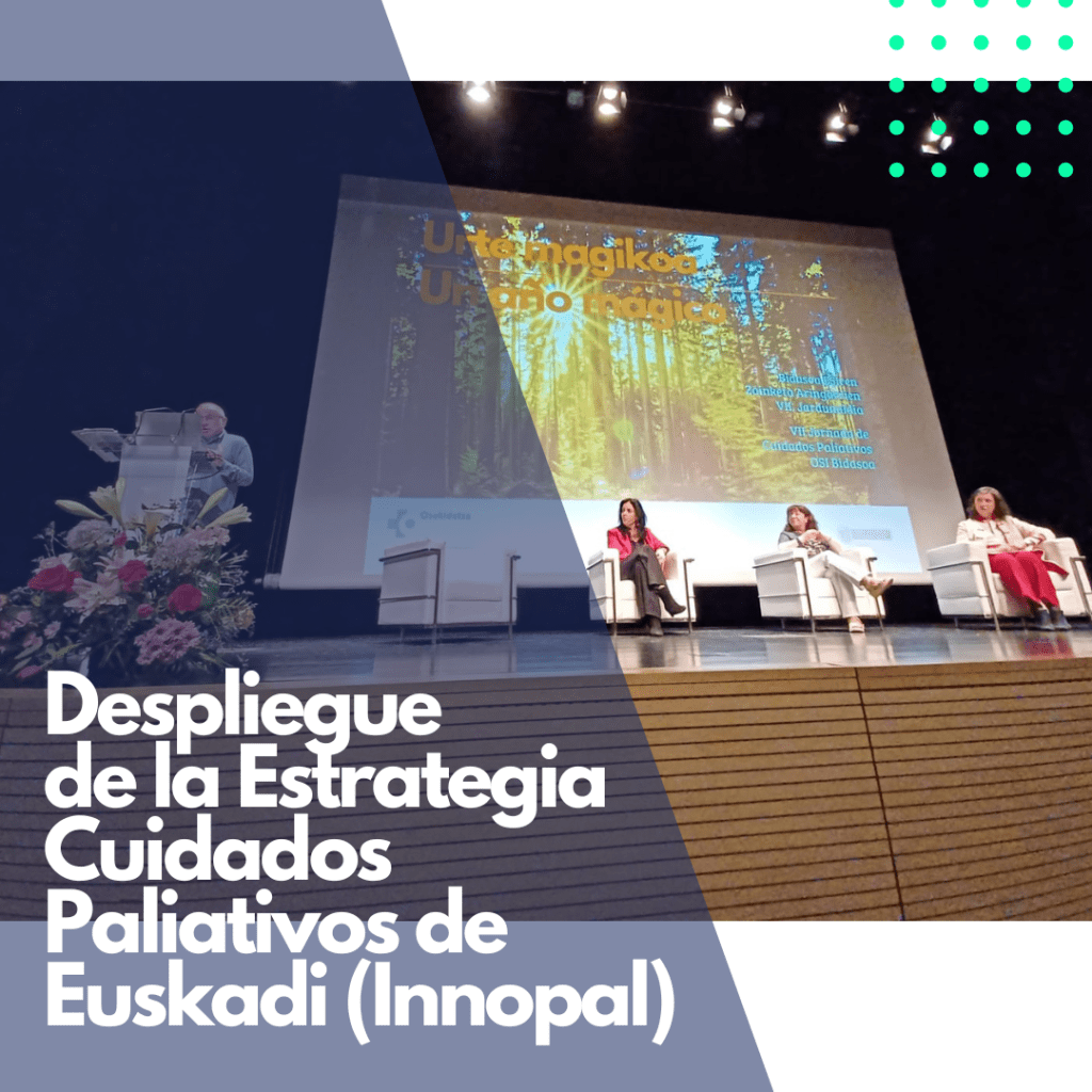 Los principios detrás del despliegue de la estrategia de Cuidados Paliativos de Euskadi (Innopal) 

Acompañamos en procesos de gestión del cambio y transformación cultural:  movilizar las capacidades internas para ser competitivos

GESTION DEL CAMBIO Y TRANSFORMACIÓN CULTURAL EN LAS EMPRESAS - OAZ Coaching para el cambio