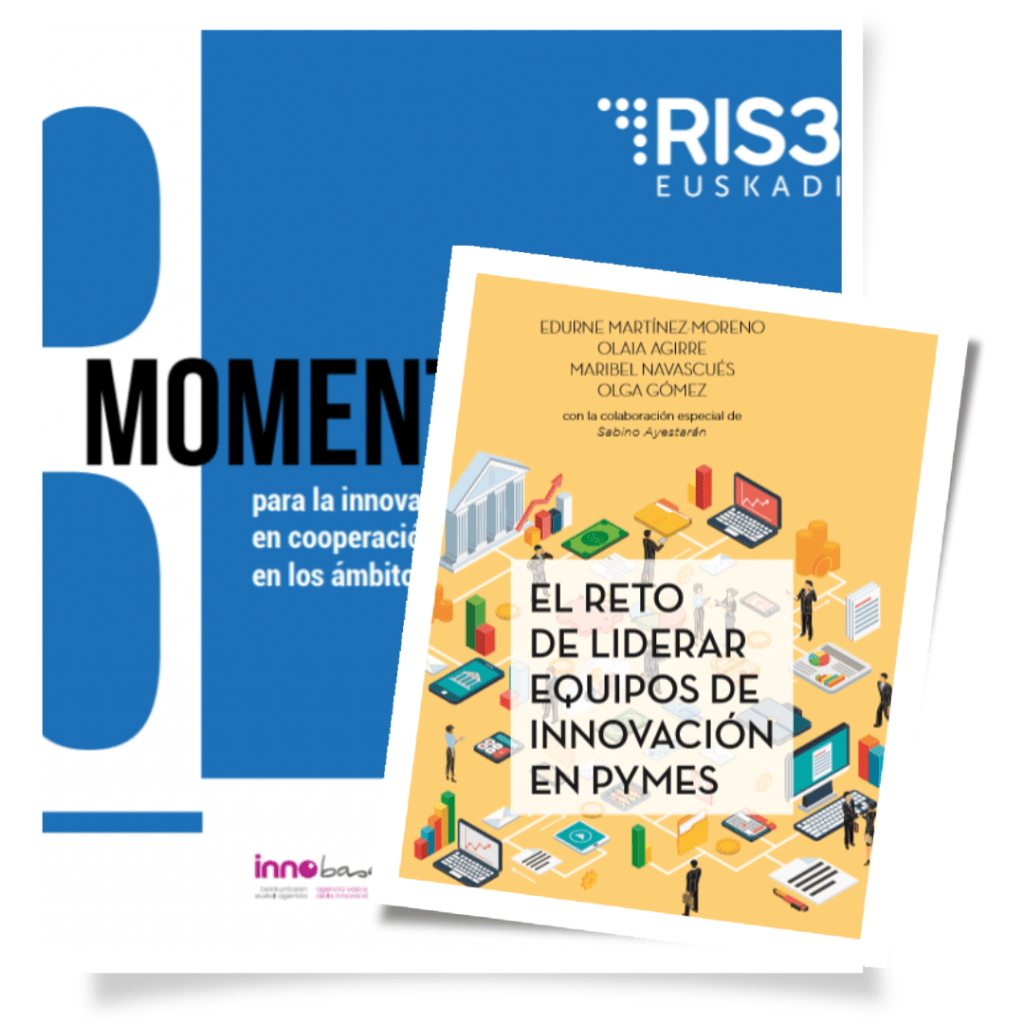 El reto de liderar equipos de innovación en pymes. Guía práctica para la activación de proyectos de desarrollo e innovación interorganizacional. Coautora: Olaia Agirre - OAZ Coaching para el cambio