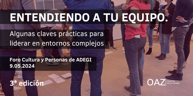 Entendiendo a tu equipo. Algunas claves prácticas para liderar en entornos complejos